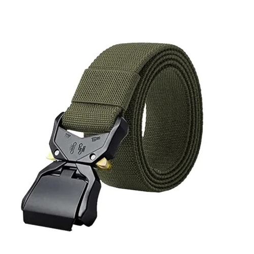 D555 Dale Tactical Stretch Webbing Belt Khaki